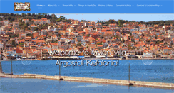 Desktop Screenshot of kefalonia-vivianvilla.gr